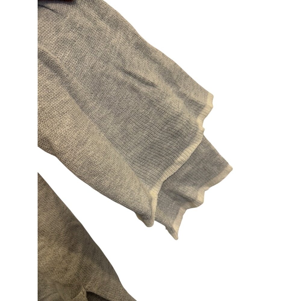 Style & Co Petite Light Grey Bell Sleeve Knit Sweater Winter Blush Soft Comforta - Picture 6 of 8